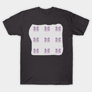 Cute cat pattern T-Shirt